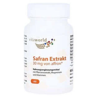 Saffron extract 30 mg capsules 60 Capsules