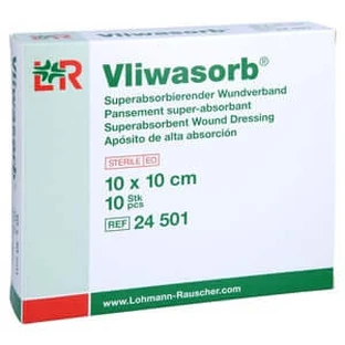 Vliwasorb superabsorbent absorbent sterile 10 pcs.