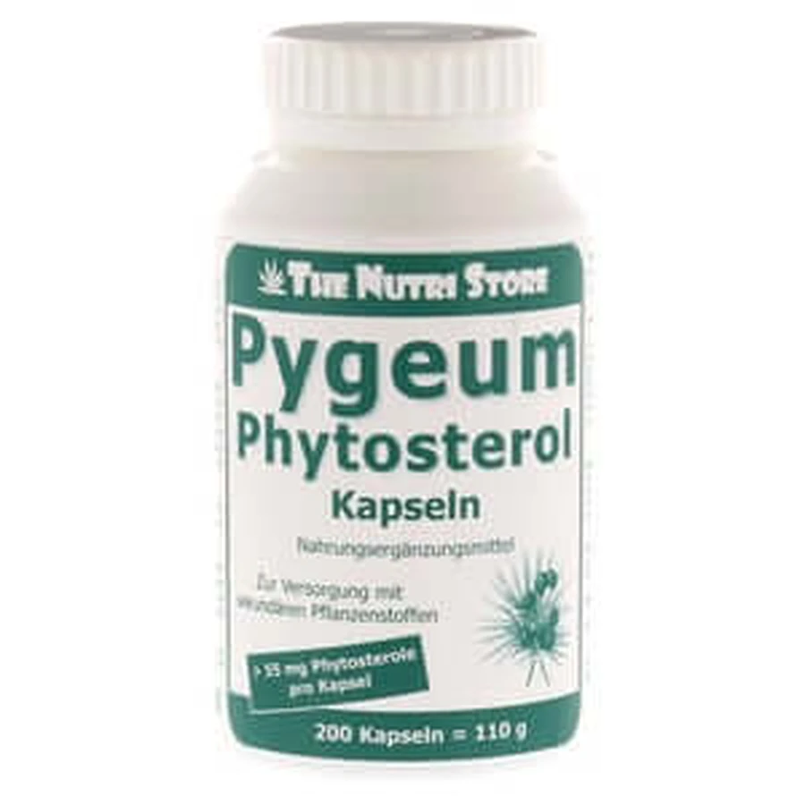 Pygeum Phytosterol Vegetarian Capsules 200 Capsules