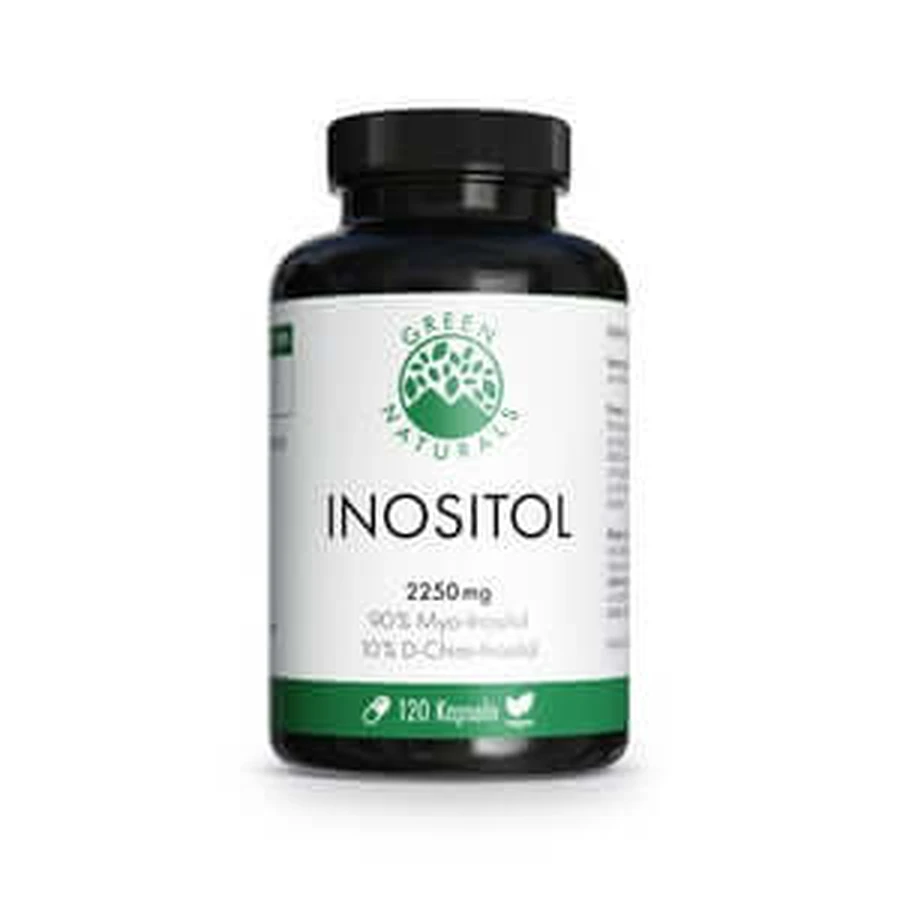 Green Naturals Myo-inositol 2025mg & D-chiro 225mg 120 St