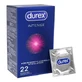 Intense - 22 condoms with ribs, nubs and heat effect (22 condoms) 22 pcs.