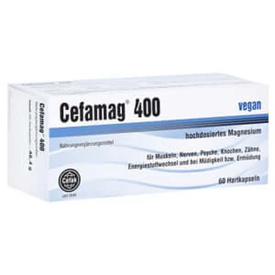 Cefamag 400 Hartkapseln 60 St