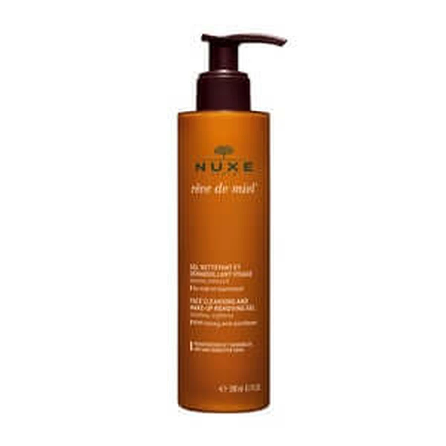 Nuxe, Rêve de Miel Gel Nettoyant et Démaquillant 200 ml