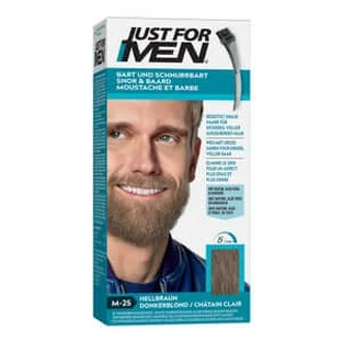 JUST FOR MEN Brush in Color Gel marrón claro 28,4 ml
