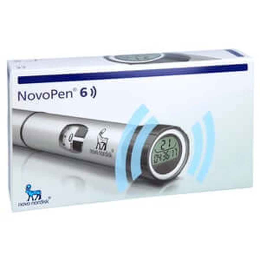 Dispositivo de inyección Novopen 6 plata 1 ud.