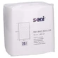 SENI Soft Basic HE onderlegger voor bedbescherming 6 25 st.