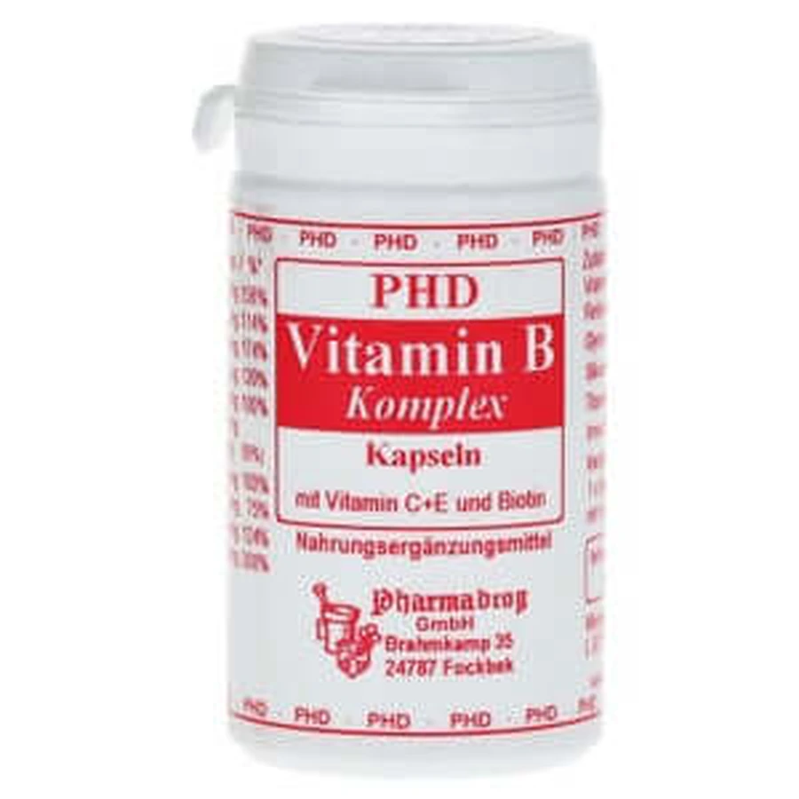 Complejo vitamínico B con vitamina C+E y Biot 60 uds.