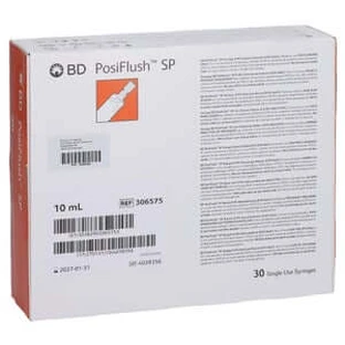 BD Posiflush SP sistema de irrigación jeringa precargada 30X10 ml