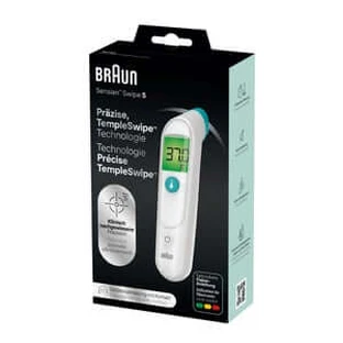 BRAUN Temple Sensian Swipe 5 termómetro para la frente 1 ud.