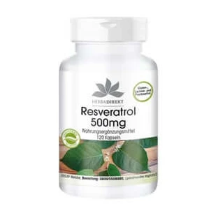 Resveratrol 500 mg cápsulas 120 Cápsulas