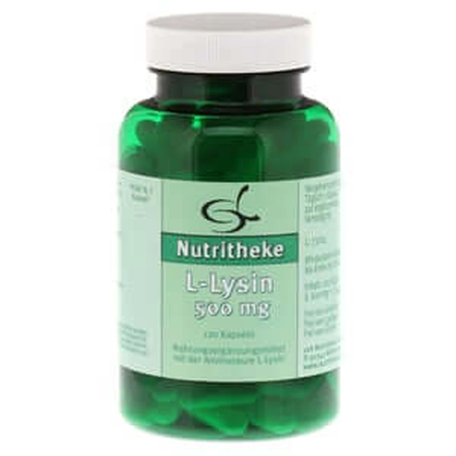 L-lisina 500 mg cápsulas 120 Cápsulas