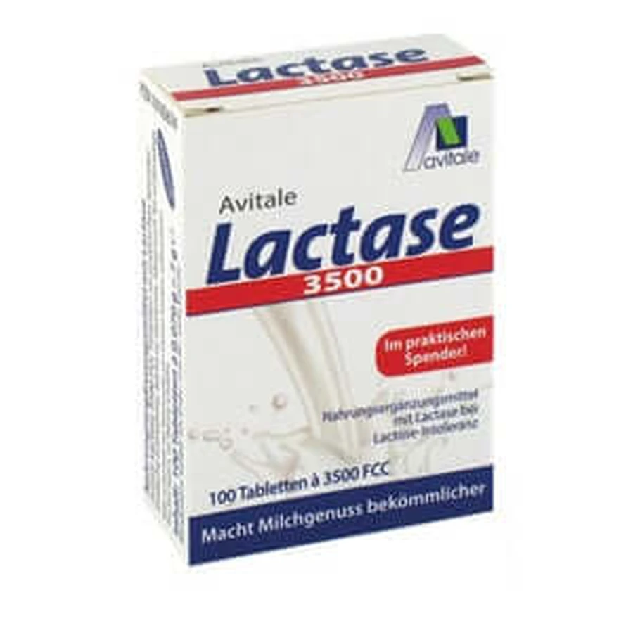 Avitale Lactase 3500 FCC 100 St