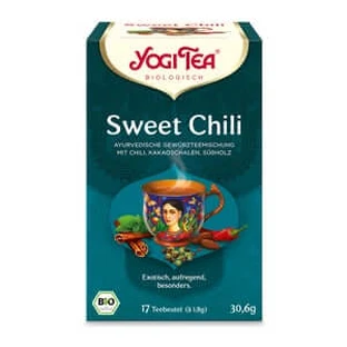 YOGI TEA, Sweet Chilli, ceai organic de plante și condimente 17X1,8 g