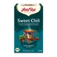 YOGI TEA, Sweet Chili, infusión ecológica de hierbas y especias 17X1,8 g