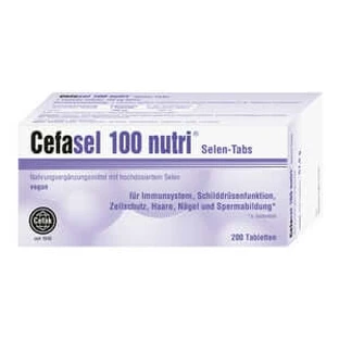 Cefasel 100 Nutri Selenium-Tabs 200 St