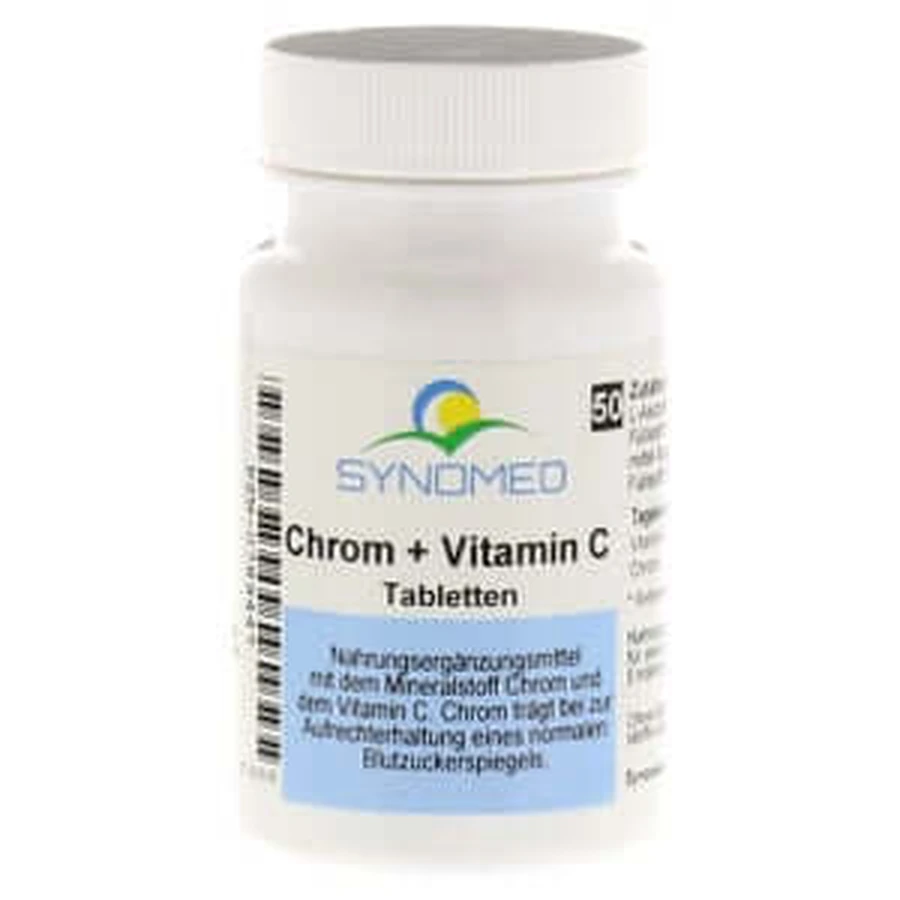 Chroom+vitamine C Tabletten 50 St