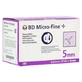 BD Micro-fine Ultra pen needles 0.25x5 mm 100 pcs.