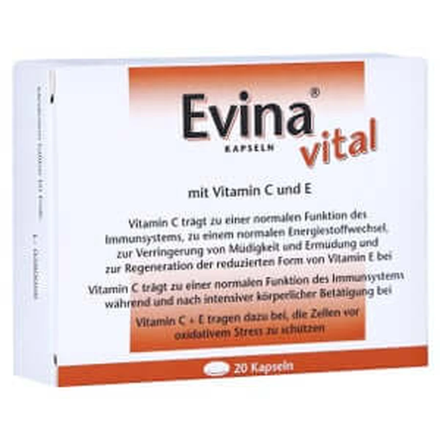 Evina Vital Capsules 20 Capsules