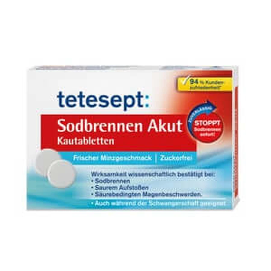 tetesept Heartburn Acute 20 St