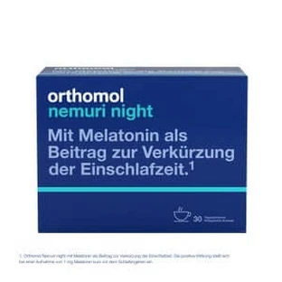 Orthomol Nemuri night Heißgetränk-Granulat 30X10 g