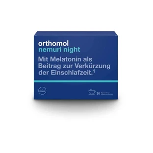 Orthomol Nemuri night hot drink granules 30X10 g