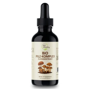Organic mushroom complex liquid extract 100 ml