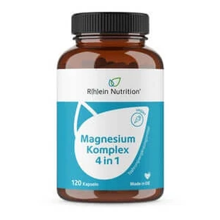 Magnesium Komplex 4 in 1 hochdosiert vegan 120 St