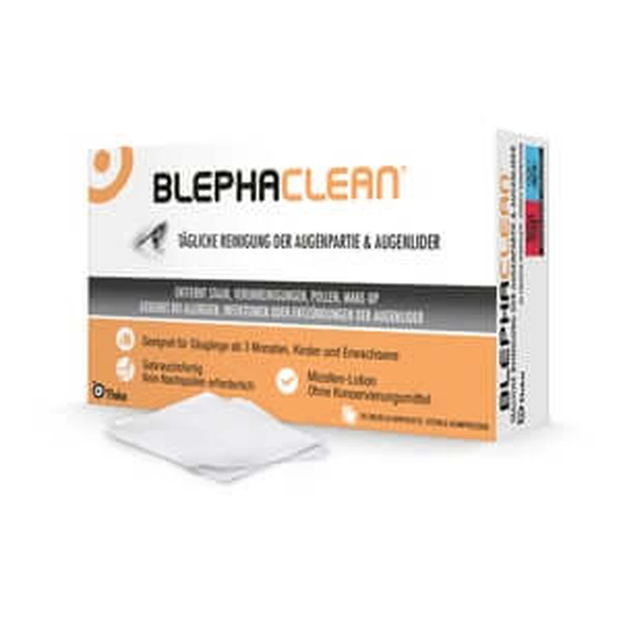 Blephaclean kompressen voor ooglidreiniging 20 stuks 20 stuks