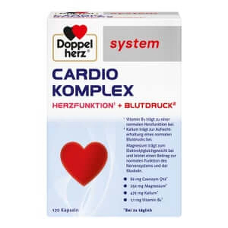 Double Heart Cardio Complex System Capsules 120 Capsules