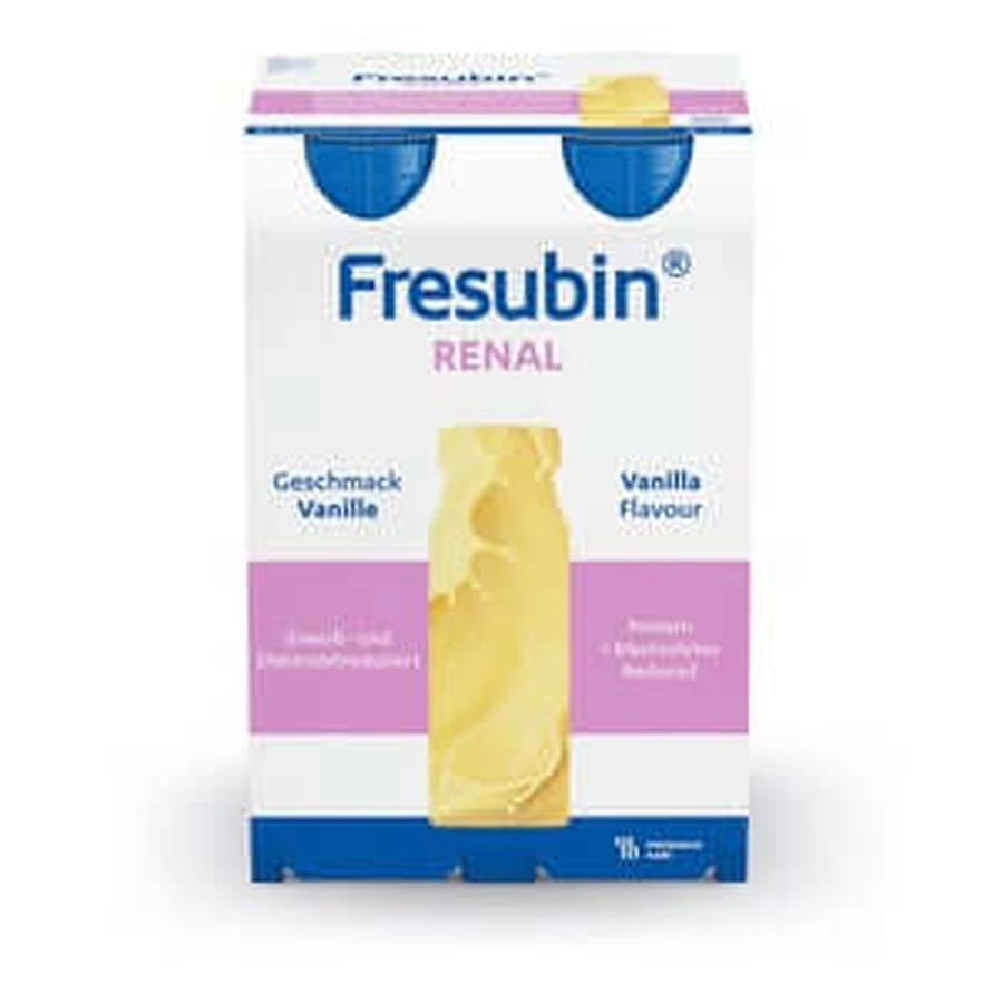 Fresubin Renal alimento bebible vainilla 4X200 ml