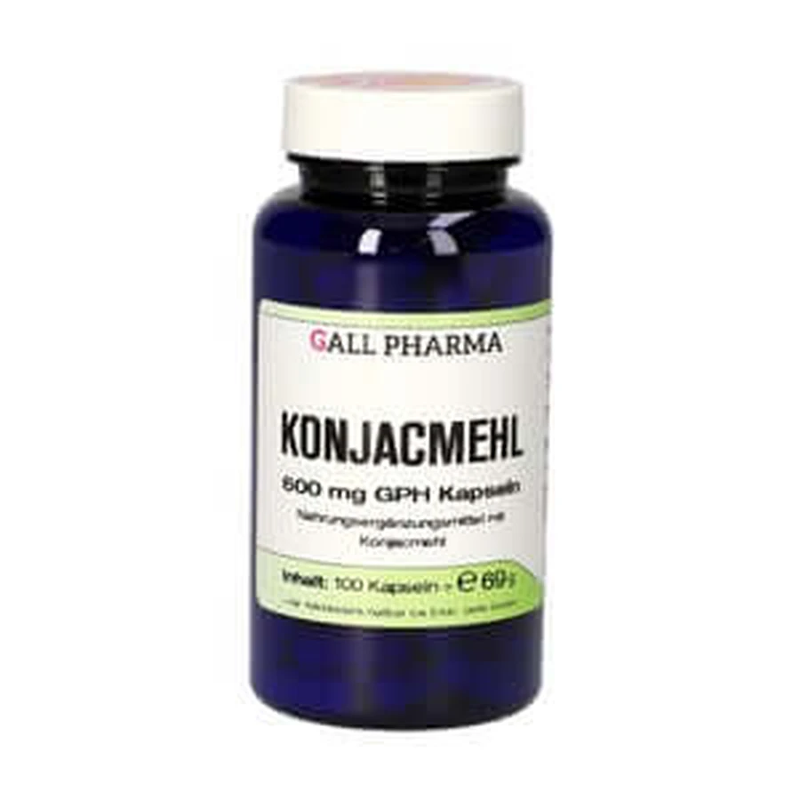 Konjac bloem 600 mg 100 st