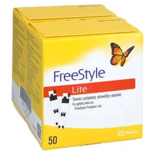 Freestyle Lite teststrips zonder codering F.finger 100 stuks