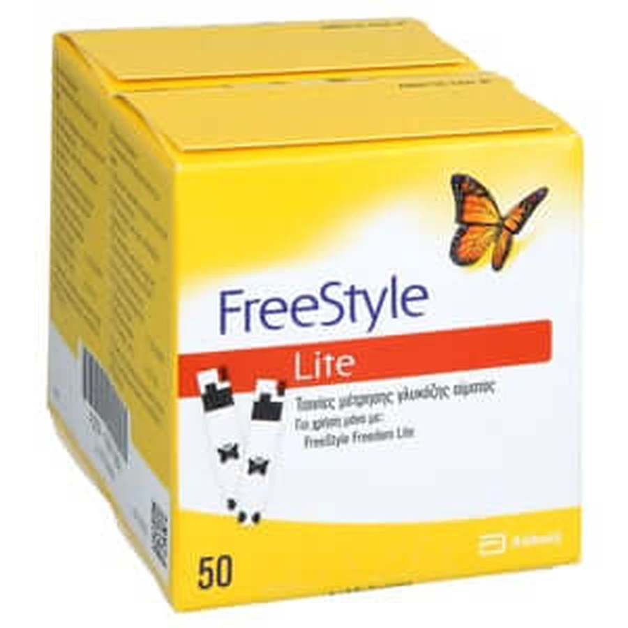 Freestyle Lite teststrips zonder codering F.finger 100 stuks