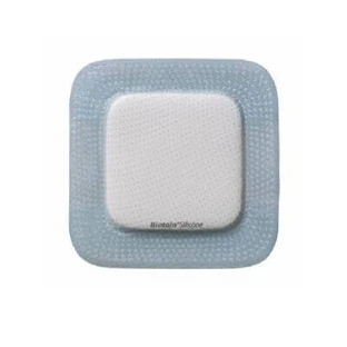 Biatain polyurethane foam dressing with silicone adhesive border for sacrum 15x19 cm 5 pieces