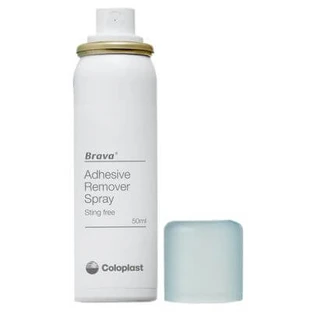 Brava spray removedor para el desprendimiento suave de adhesivos y dispositivos de ostomía 50 ml