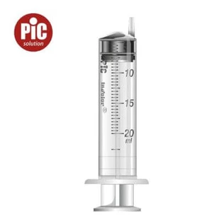20 ml pic syringe without needle eccentric cone