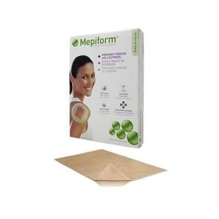 Unsteriler atraumatischer mepiformer Verband für Narben und Keloide 4x30cm 5 Stück