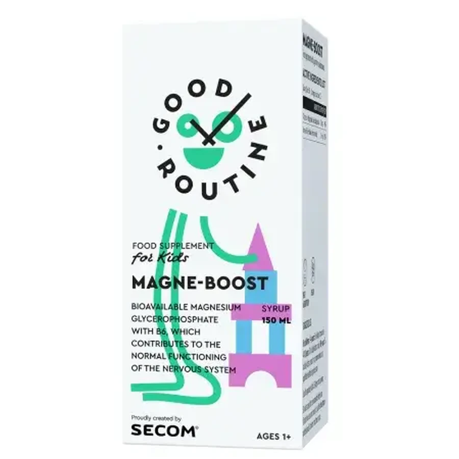 Baby-Sirup Magne-Boost Gute Routine, 150 ml, Secom