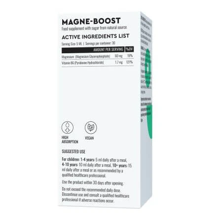 Baby-Sirup Magne-Boost Gute Routine, 150 ml, Secom