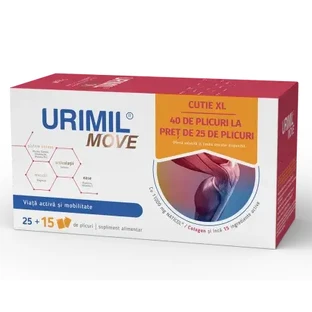 Urimil Move, 25 + 15 sachets, Naturpharma