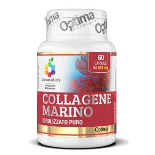 Colours of life colágeno marino hidrolizado puro 60 cápsulas 575 mg