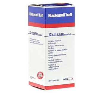 Selbstklebende elastische Binde elastomull haft starke Kompression 12x400 cm