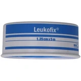 Hypoallergeen leukofix chirurgisch verband in spoel 1,25x500 cm