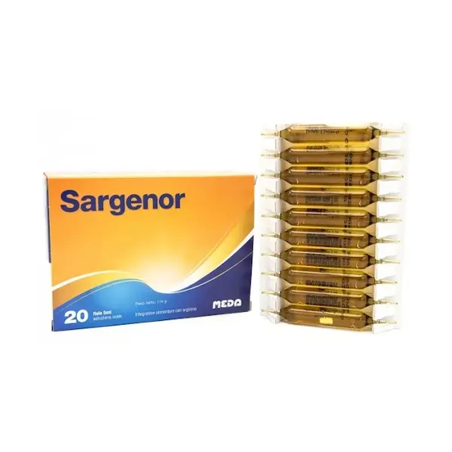 Sargenor, 1g/5ml, 20 vials, Meda Pharma