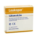 Hypoallergenic nonwoven white 1.25x920 cm leukopor reel plaster with dispenser