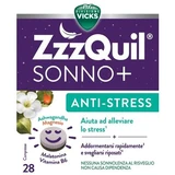 Vicks zzzquil sleep+ anti-stress 28 capsules