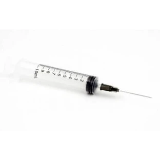 Farmatexa meds jeringa 10 ml aguja 1 cono excéntrico envase individual