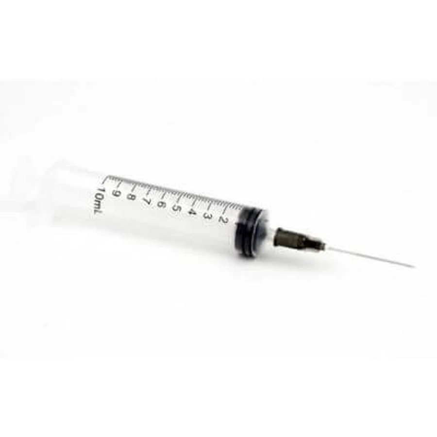 Farmatexa meds jeringa 10 ml aguja 1 cono excéntrico envase individual