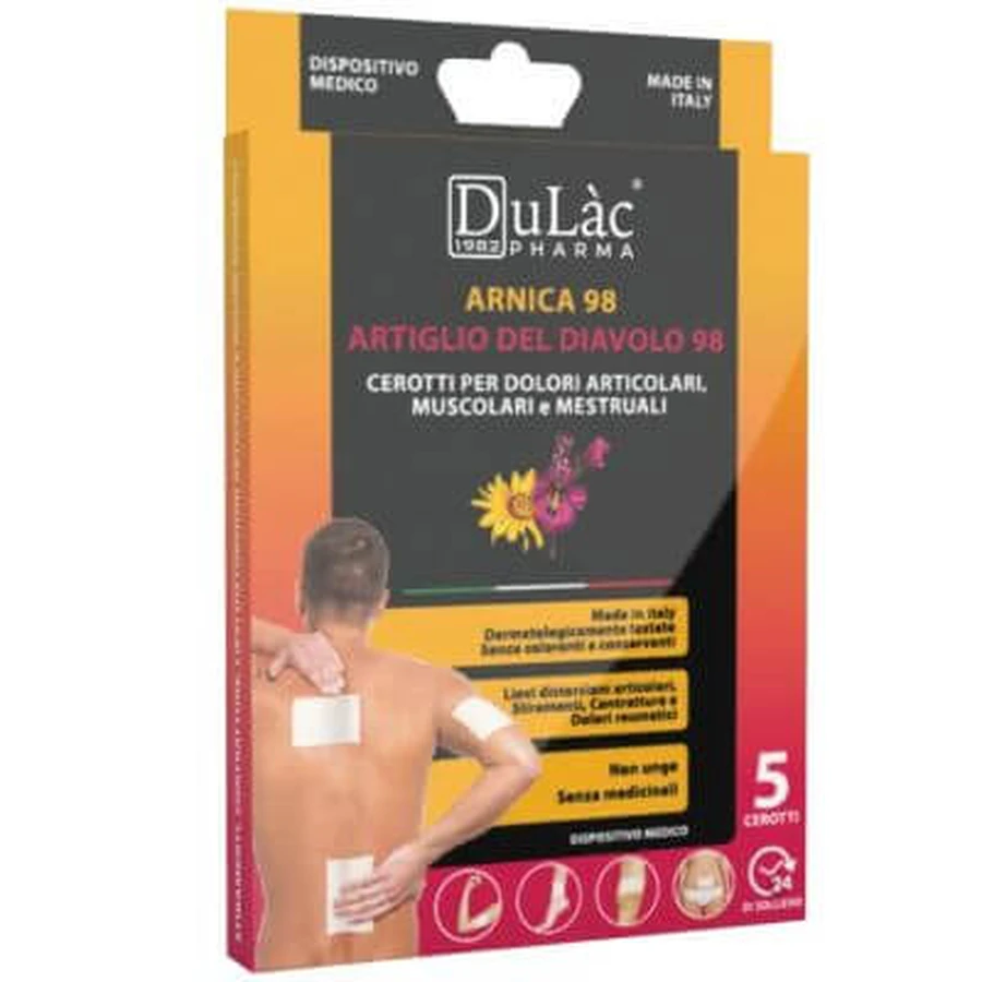 Generieke dulac arnica 98 pleister 5 stuks