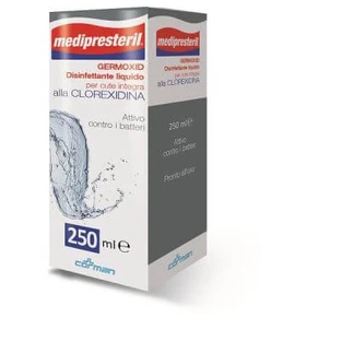 Medipresteril germoxid desinfectante líquido clorhexidina piel intacta 250 ml